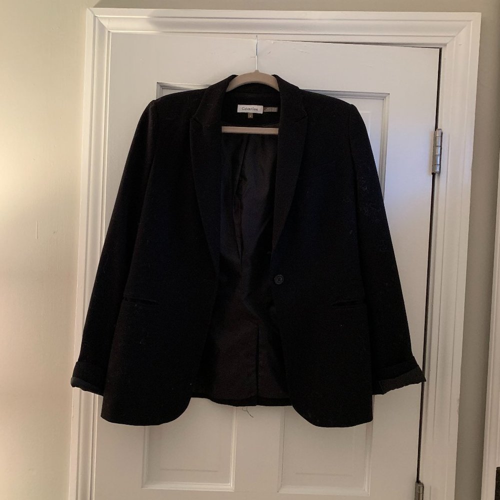 Calvin Klein Black Blazer